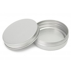 100ml Round (low profile) Aluminium container